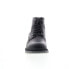 Фото #3 товара Florsheim Lookout Plain Toe Boot 13396-010-M Mens Black Casual Dress Boots 9.5