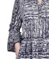 ფოტო #4 პროდუქტის Petite 3/4 Sleeve Tiered Dress