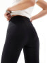 Фото #9 товара Monki cropped cupro capri pants in black