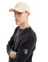 Calvin Klein Jeans logo cap in beige