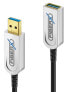 Фото #1 товара PureLink FiberX FX-I650-012 - 12 m - USB A - USB A - USB 3.2 Gen 1 (3.1 Gen 1) - 10000 Mbit/s - Black - Silver