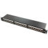 Фото #3 товара LogiLink Patch Panel 19" - RJ-45 - Cat6a - Black - Metal - Rack mounting - RJ45