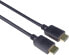 Фото #4 товара PremiumCord 4K High Speed HDMI 2.0b Cable 0.5 m M/M 18 Gbps with Ethernet, Compatible with Video 4K @ 60Hz UHD 2160p, 3D - Gold-Plated Connectors, Cotton Coating, 0.5 m