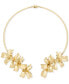 Фото #1 товара I.N.C. International Concepts gold-Tone Flower Open Choker Necklace, 5-1/2", Created for Macy's