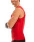 ფოტო #4 პროდუქტის Men's Big & Tall Compression Activewear Muscle Tank Top