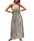 Фото #1 товара Women's Paisley Print Twisted Maxi Beach Dress