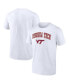 Фото #1 товара Men's White Virginia Tech Hokies Campus T-shirt