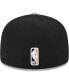 ფოტო #4 პროდუქტის Men's Black, Gray San Antonio Spurs Gameday Gold Pop Stars 59FIFTY Fitted Hat