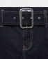 Фото #4 товара Women's Belt Detail Flared Jeans