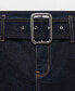 Women's Belt Detail Flared Jeans