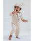 Classics Bambi Boys Snap Cosplay Coverall Hat Brown Infant