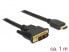Фото #4 товара Delock 85582 - 1 m - HDMI Type A (Standard) - DVI-D - Male - Male - Straight