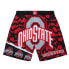 Фото #1 товара MITCHELL & NESS NCAA JUMBOTRON 2.0 SUBLIMATED SHORTS OHIO STATE BUCKEYES