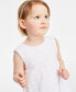 Фото #4 товара Toddler & Little Girls Cotton Eyelet Dress, Created for Macy's