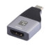 Фото #2 товара IC Intracom IADAP USBC-HDMIHDR - USB Type-C - HDMI output - 3840 x 2160 pixels