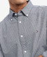 Men's Dot-Print Button-Down Oxford Shirt