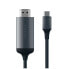 Фото #3 товара Кабель USB-C на HDMI Satechi Type-C zu 4K, Цвет Space Grau 1,8 м