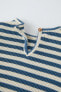 Фото #4 товара Striped waffle-texture bodysuit