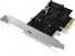 Фото #2 товара Kontroler Icy Box PCIe 3.0 x4 - USB-C 3.2 Gen 2x2 (IB-PCI1901-C32)