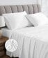 Фото #10 товара Aireolux 1000 Thread Count Egyptian Cotton Sateen 4 Pc Sheet Set Full