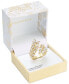 ფოტო #2 პროდუქტის Gold-Tone Crystal Leaf Ring, Created for Macy's