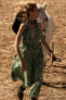 Фото #2 товара Платье ZARA коллекция с принтом на шею