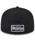 Фото #5 товара Men's Black New York Jets 2023 NFL Crucial Catch 59FIFTY Fitted Hat