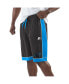 ფოტო #1 პროდუქტის Men's Black/Blue Carolina Panthers Fan Favorite Fashion Shorts