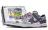 【定制球鞋】 Nike Dunk Low 特殊鞋盒 黑茶星冰 鬼脸 恶魔 字母 涂鸦 低帮 板鞋 GS 紫黑红 / Кроссовки Nike Dunk Low CW1590-100