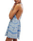 Фото #1 товара Women's Fisher V-Neck Sleeveless Mini Dress