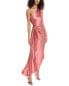 Фото #1 товара Dress Forum Asymmetrical Pleated Maxi Dress Women's S