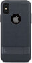 Фото #1 товара Чехол для смартфона Moshi Etui Hardshell с подставкой для iPhone X (цвет midnight blue)