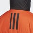 adidas men BSC 3-Stripes Puffy Hooded Jacket