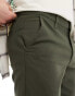 ASOS DESIGN slim chinos in dark khaki