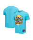 Фото #1 товара Men's Aqua SpongeBob SquarePants Kraby Patty Bob T-Shirt
