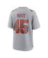 Фото #3 товара Men's Devin White Gray Tampa Bay Buccaneers Atmosphere Fashion Game Jersey