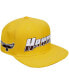 Men's Gold Maryland Eastern Shore Hawks Evergreen Hawks Snapback Hat