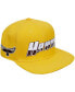 Фото #1 товара Men's Gold Maryland Eastern Shore Hawks Evergreen Hawks Snapback Hat