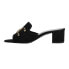 Фото #3 товара VANELi Oksana Block Heels Womens Black Dress Sandals 313423-001