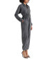 ფოტო #3 პროდუქტის Women's Coya Smock-Waist Denim Jumpsuit