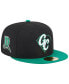 Фото #3 товара Men's Black Dayton Dragons Theme Nights Gem City 59FIFTY Fitted Hat