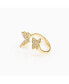 Фото #2 товара Butterfly Statement Adjustable Ring