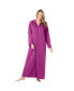 Фото #1 товара Plus Size Long Hooded Fleece Sweatshirt Robe