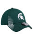 Men's Green Michigan State Spartans Active Slash Sides 39Thirty Flex Hat