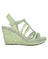 Фото #2 товара Women's Omalia Raffia Platform Wedge Sandals