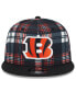 ფოტო #3 პროდუქტის Men's Black Cincinnati Bengals 2024 Sideline Statement 9FIFTY Snapback Hat