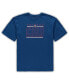Фото #3 товара Пижама Concepts Sport Chicago Cubs больших размеров с футболкой и шортами, синего цвета Чаркоаланд.