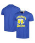 Фото #1 товара Men's Royal Milwaukee Brewers Doddle Collection The Brew Crew Tri-Blend T-shirt