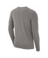 Фото #3 товара Men's Heather Gray Kentucky Wildcats Arch 2-Hit Long Sleeve T-Shirt