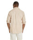 Фото #2 товара Men's Stripe Relaxed Fit Linen Shirt